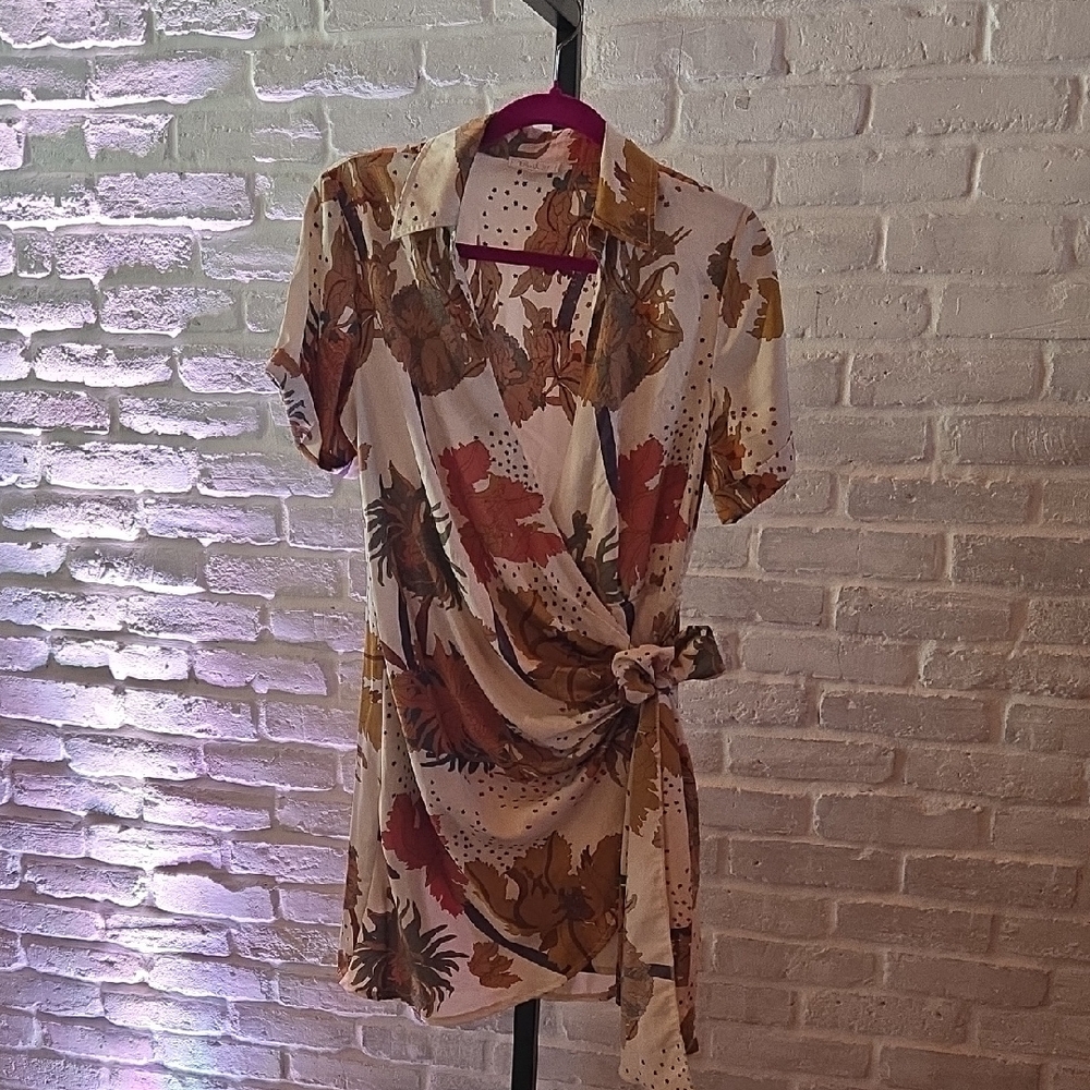Blush Multicolor Floral Dress